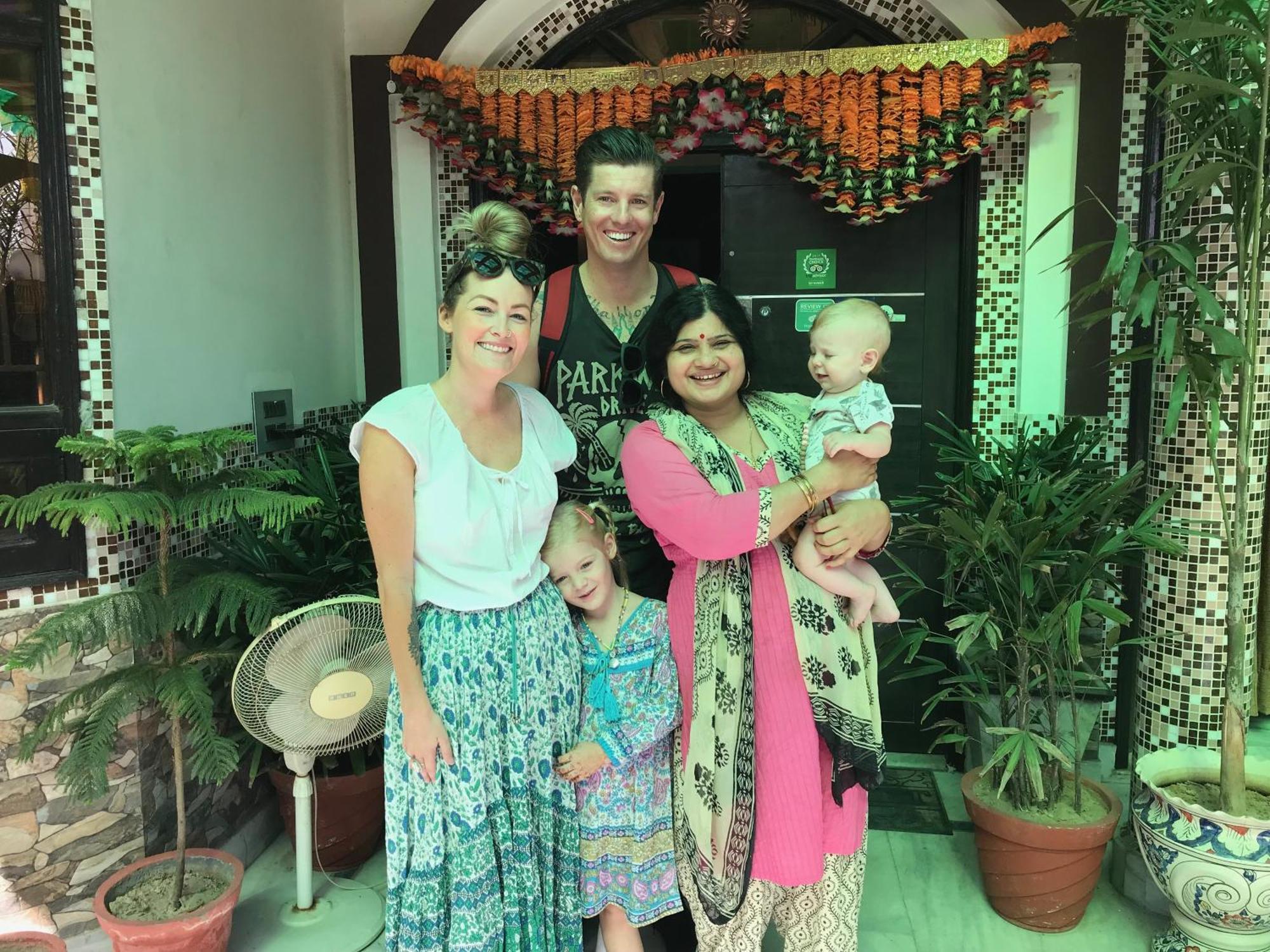 Aman Homestay Agra  Buitenkant foto